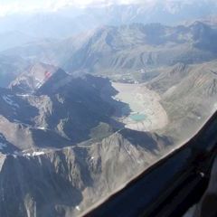 Flugwegposition um 15:20:18: Aufgenommen in der Nähe von Gemeinde St. Sigmund im Sellrain, Österreich in 3438 Meter